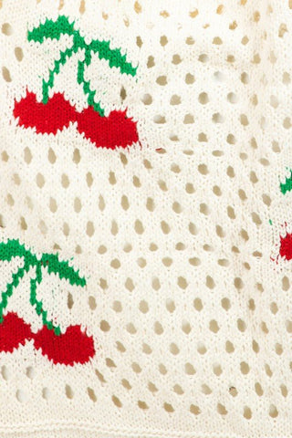 Cherry Knit Tote - Sincerely Betty