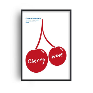 Cherry Wine 1980s Retro Giclée Art Print - Sincerely Betty
