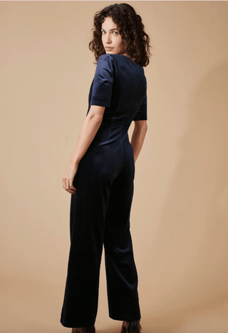 Clan Velvet Jumpsuit - Sincerely Betty