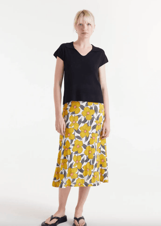 Collared Polo Knit Top - Sincerely Betty