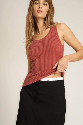 Cooper Sweater Rib Tank - Sincerely Betty
