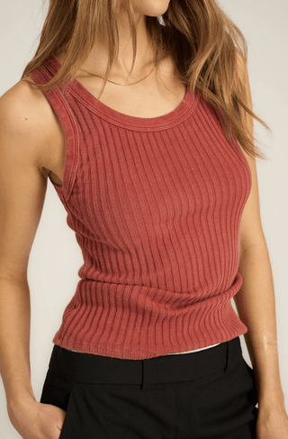 Cooper Sweater Rib Tank - Sincerely Betty