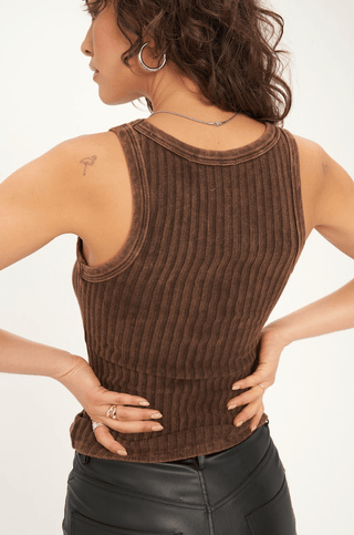 Cooper Sweater Rib Tank - Sincerely Betty