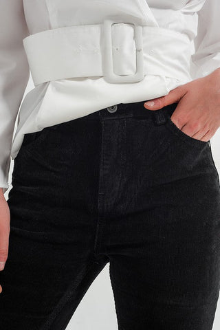Corduroy Flare Pants - Sincerely Betty