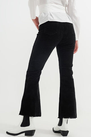Corduroy Flare Pants - Sincerely Betty