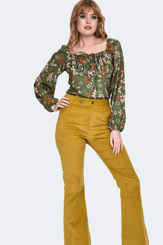 Corduroy Flare Pants - FINAL SALE - Sincerely Betty