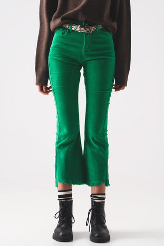 Corduroy Flare Pants - FINAL SALE - Sincerely Betty