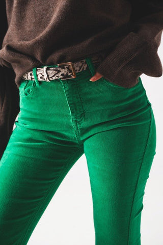 Corduroy Flare Pants - FINAL SALE - Sincerely Betty