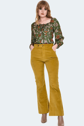 Corduroy Flare Pants - FINAL SALE - Sincerely Betty