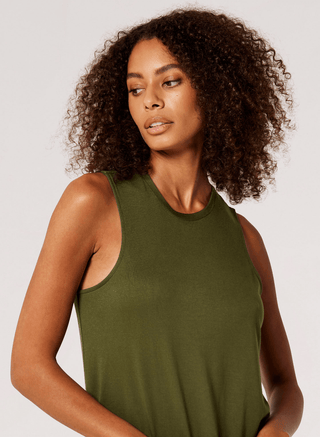 Crew Neck Midi Dress - Sincerely Betty