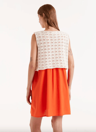 Crochet Tie Vest - Sincerely Betty