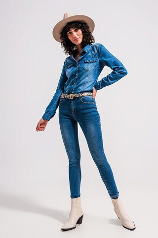 Denim Shirt - FINAL SALE - Sincerely Betty