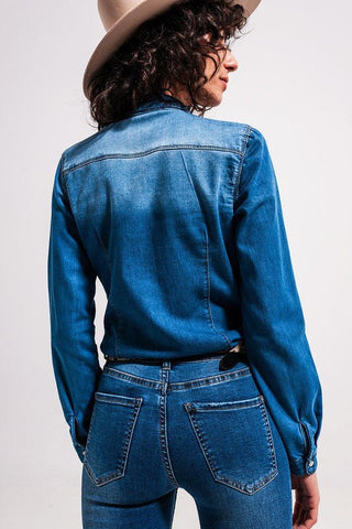 Denim Shirt - FINAL SALE - Sincerely Betty