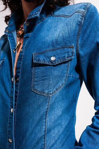Denim Shirt - FINAL SALE - Sincerely Betty