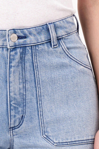 East Coast Flare Faded Blue Jeans - FINAL SALE - Sincerely Betty