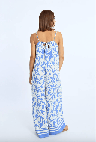 Floral Strappy Jumpsuit - Sincerely Betty
