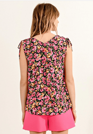 Floral Tank Top - FINAL SALE - Sincerely Betty