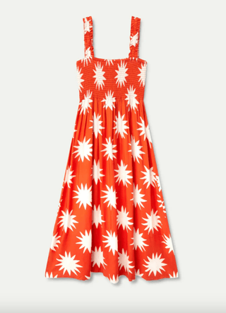 Flower Burst Maxi Dress - Sincerely Betty