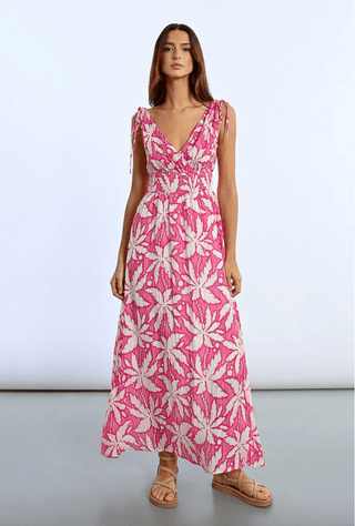Flowy Floral Maxi Dress - Sincerely Betty