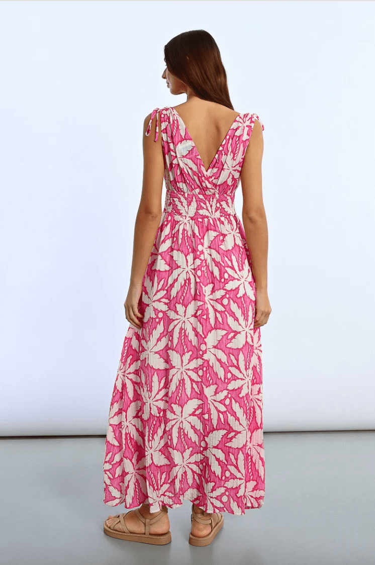 Flowy Floral Maxi Dress - Sincerely Betty Flowy Floral Maxi Dress - Sincerely Betty
