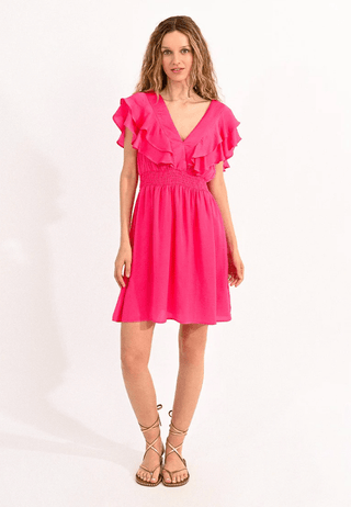Flutter Ruffle Mini Dress - Sincerely Betty