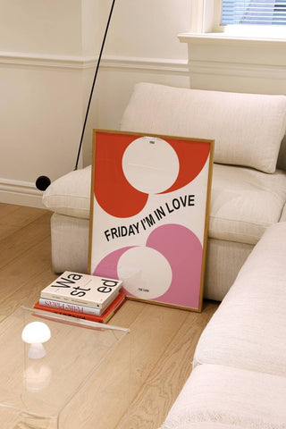 Friday I'm In Love The Cure Music Inspired Giclée Art Print - Sincerely Betty