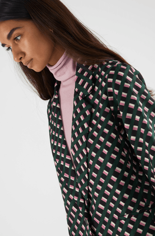 Geo Print Blazer - FINAL SALE - Sincerely Betty