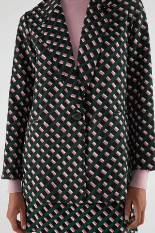 Geo Print Blazer - FINAL SALE - Sincerely Betty