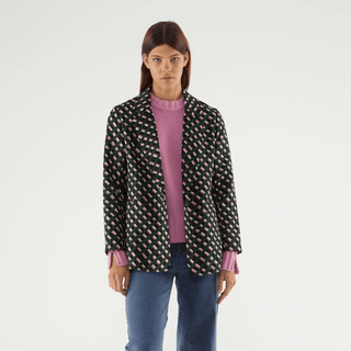 Geo Print Blazer - FINAL SALE - Sincerely Betty