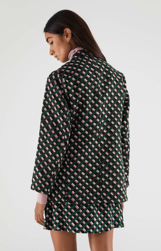 Geo Print Blazer - FINAL SALE - Sincerely Betty