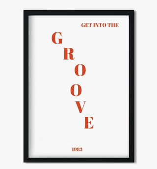 Get Into The Groove Giclée Art Print - Sincerely Betty