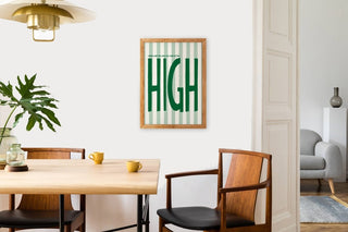 Getting High Oasis Retro Music Giclée Art Print - Sincerely Betty