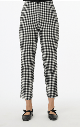Gingham Cigarette Pants - Sincerely Betty