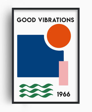 Good Vibrations Giclée Art Print - Sincerely Betty