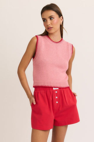 High Waisted Boxy Shorts - Sincerely Betty
