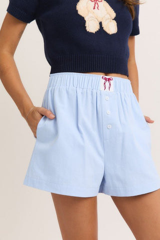 High Waisted Boxy Shorts - Sincerely Betty