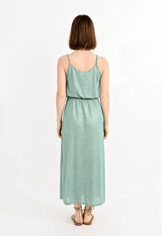Iridescent Knit Maxi Dress - Sincerely Betty