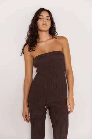 Keani Strapless Knit Top - Sincerely Betty
