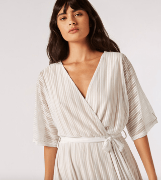 Lurex Mesh Kimono Midi Dress - FINAL SALE - Sincerely Betty