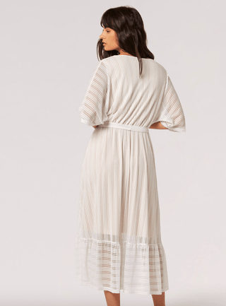 Lurex Mesh Kimono Midi Dress - FINAL SALE - Sincerely Betty
