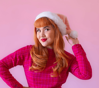 Luxe Santa Hat - Sincerely Betty