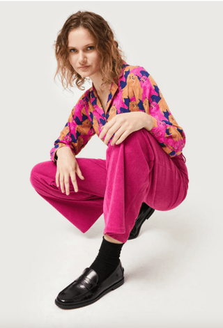 Mid - Rise Corduroy Pants - Sincerely Betty