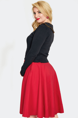 Midnight Mushroom Cardigan - Sincerely Betty