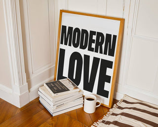Modern Love Retro Giclée Art Print - Sincerely Betty