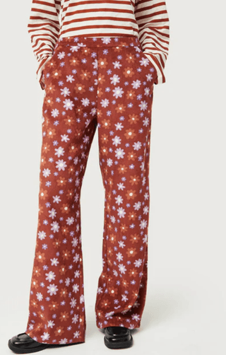 Montana Flower Power Corduroy Pants - Sincerely Betty