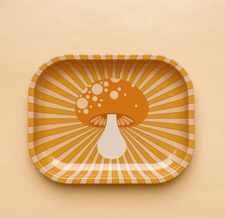 Mushroom Metal Tray - Sincerely Betty