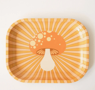 Mushroom Metal Tray - Sincerely Betty