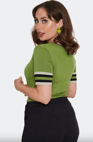 Mushroom & Moth Knit Top - Sincerely Betty