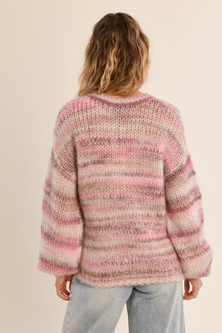 Marbled Knit Sweater