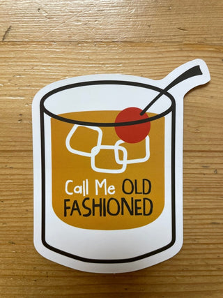 Old Fashion Sticker - Sincerely Betty